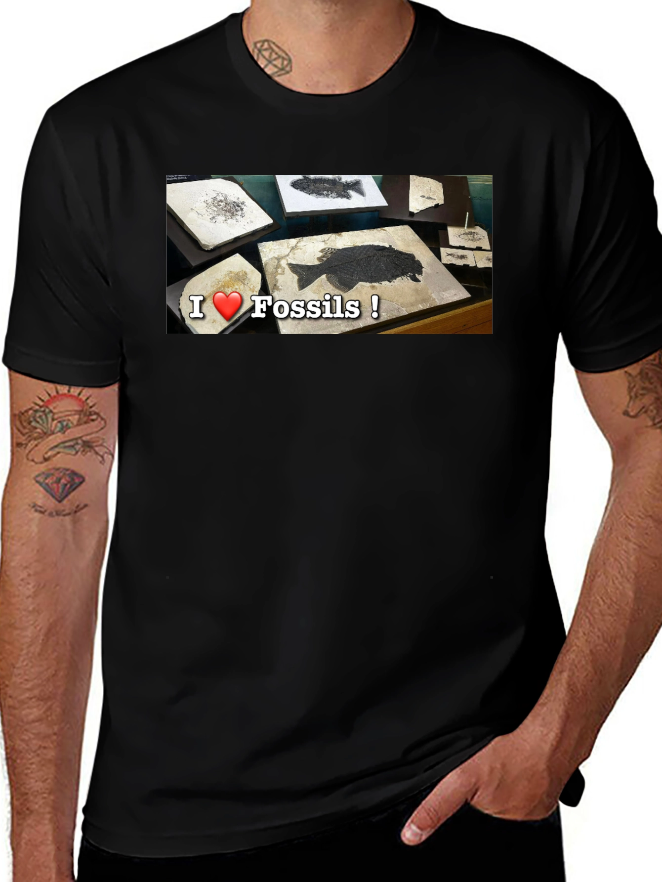 I Love Fossils T-Shirt