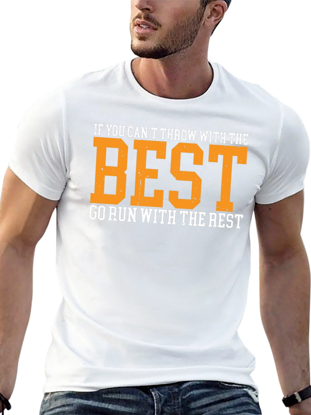 Throw With The Best T-Shirt - Sporty Tee