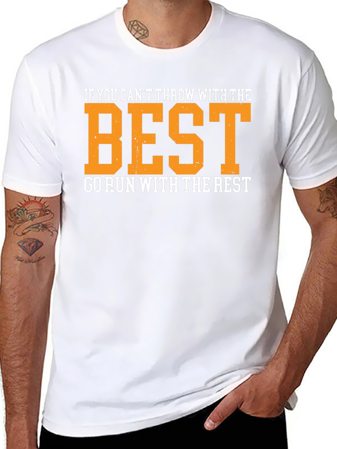 Throw With The Best T-Shirt - Sporty Tee