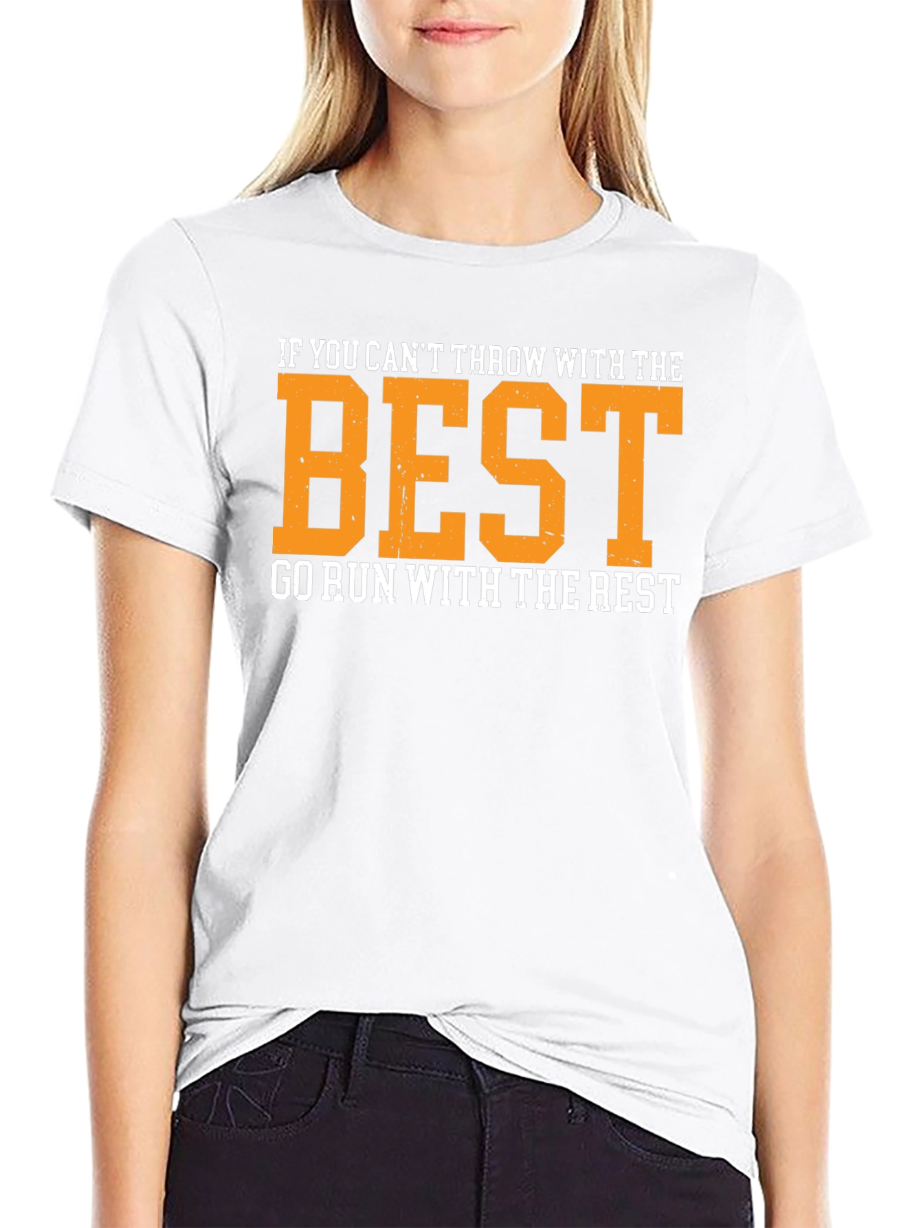 Throw With The Best T-Shirt - Sporty Tee