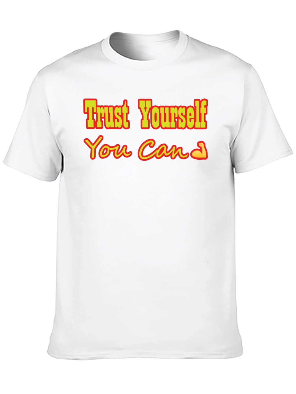 Trust Yourself Graphic Tee - Black T-Shirt