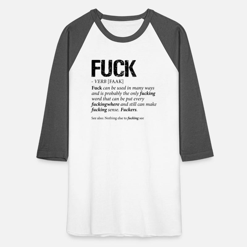 funny and awesome definition style saying fuck