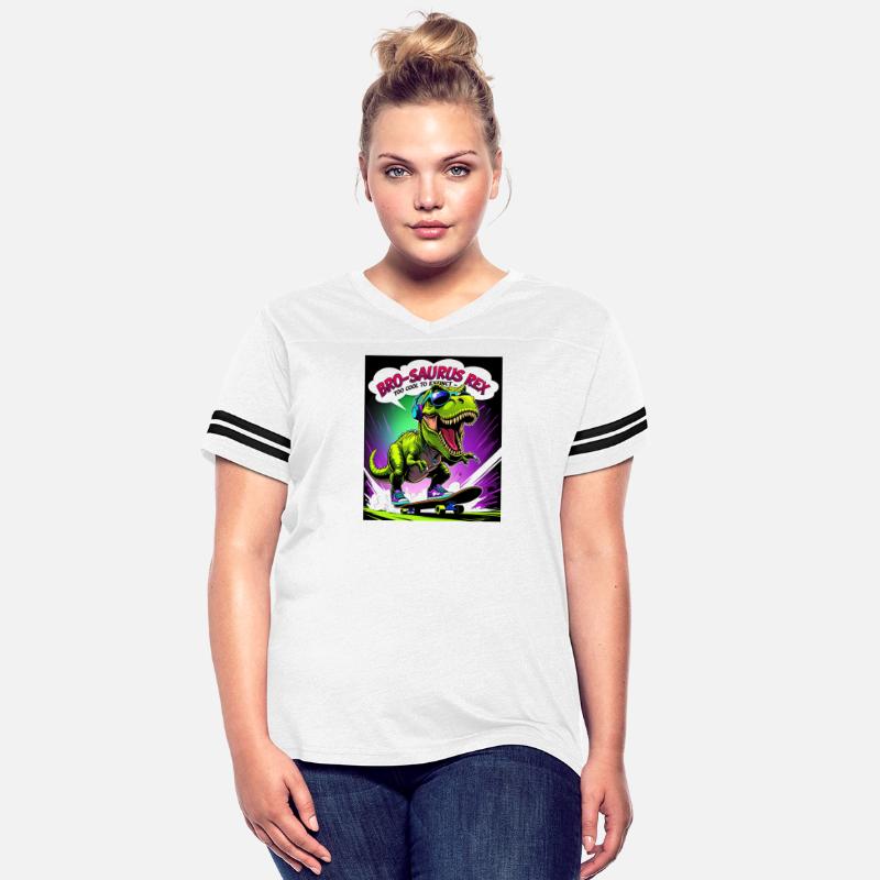 Funny Bro-saurus Rex Too Cool to Extinct