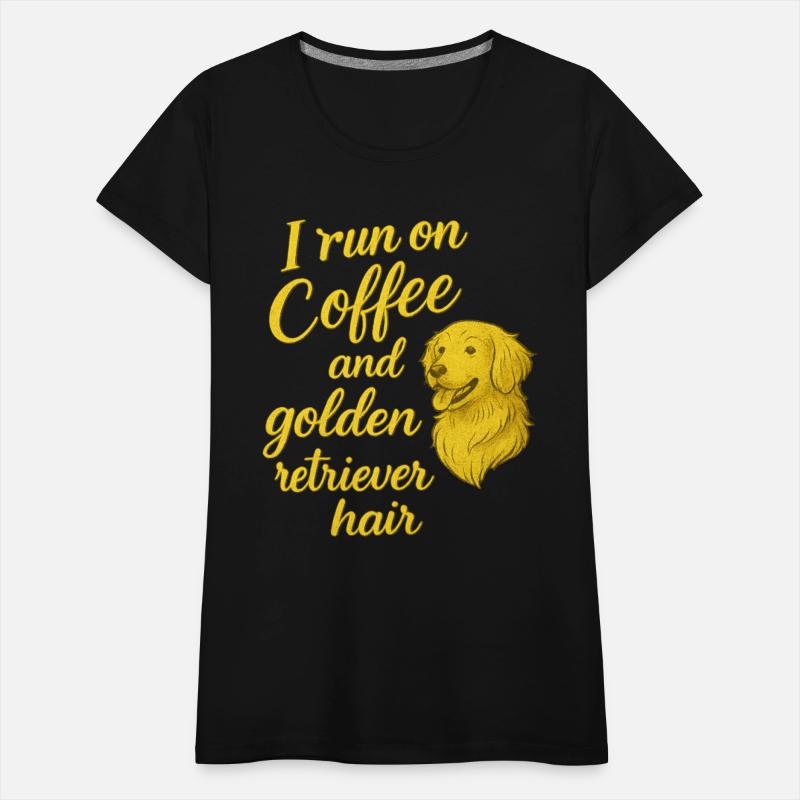 Funny Dog Lover I Run on Coffee