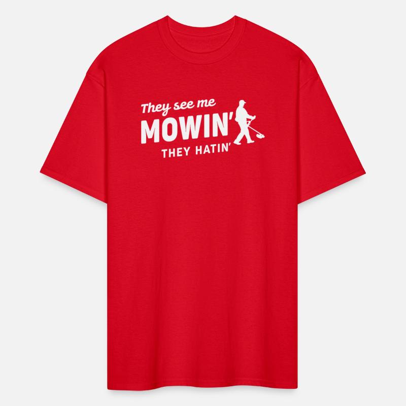 Funny Lawn Mowing - Lawn Mower Gardener