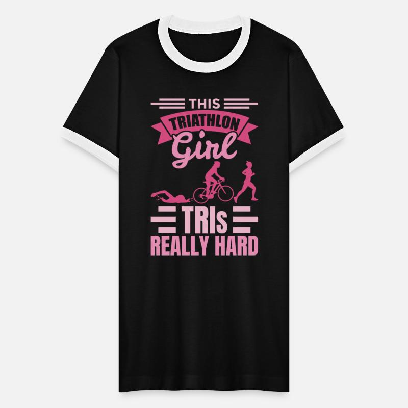 Funny Triathlete Girl