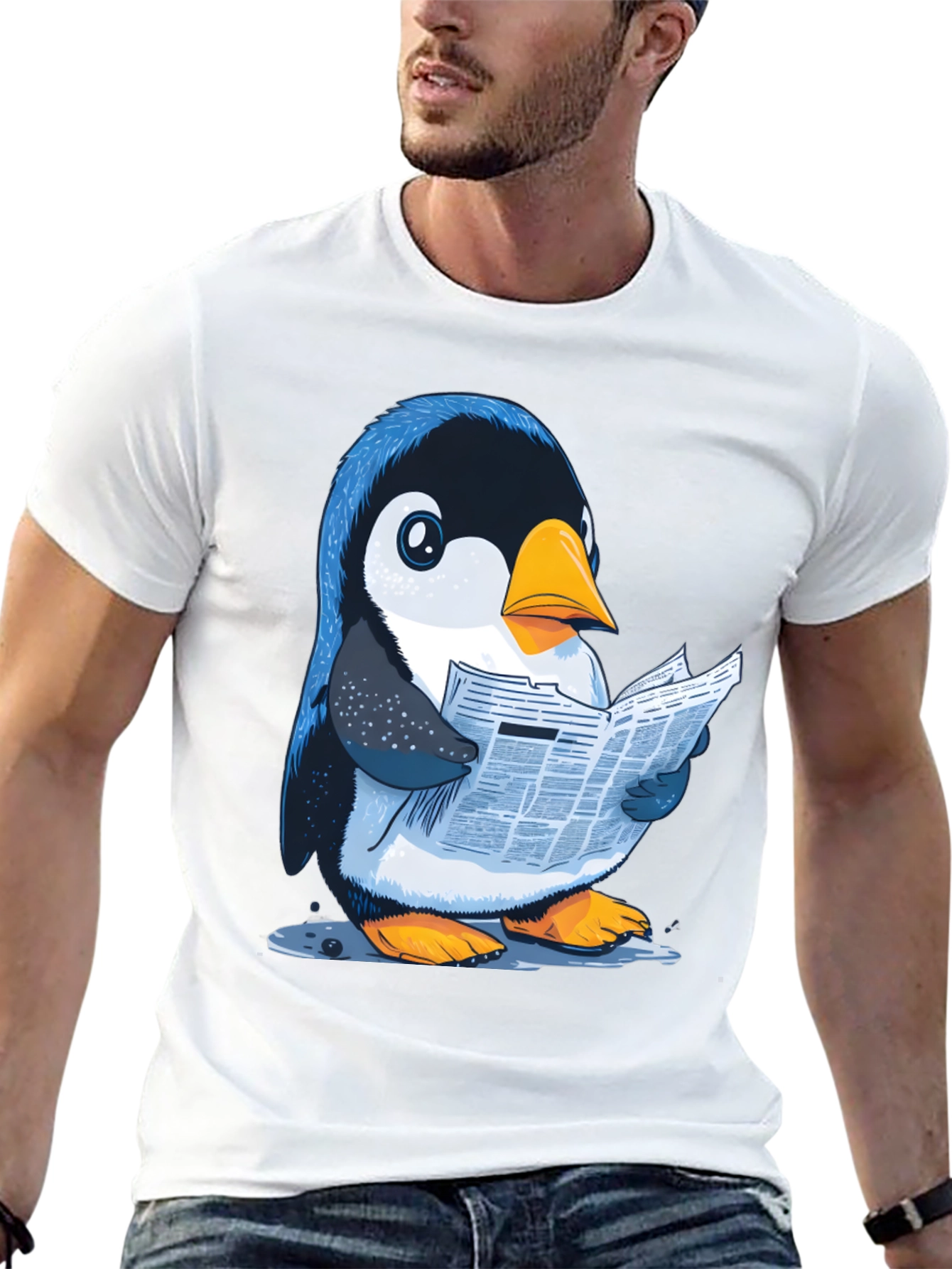 Penguin Reading News T-Shirt