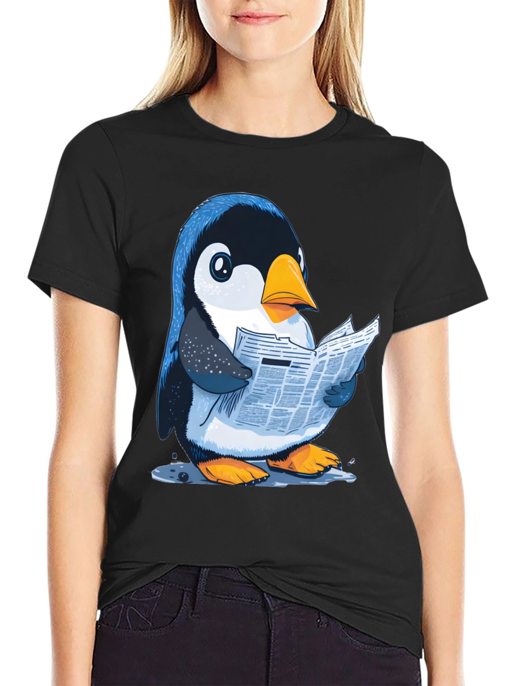 Penguin Reading News T-Shirt