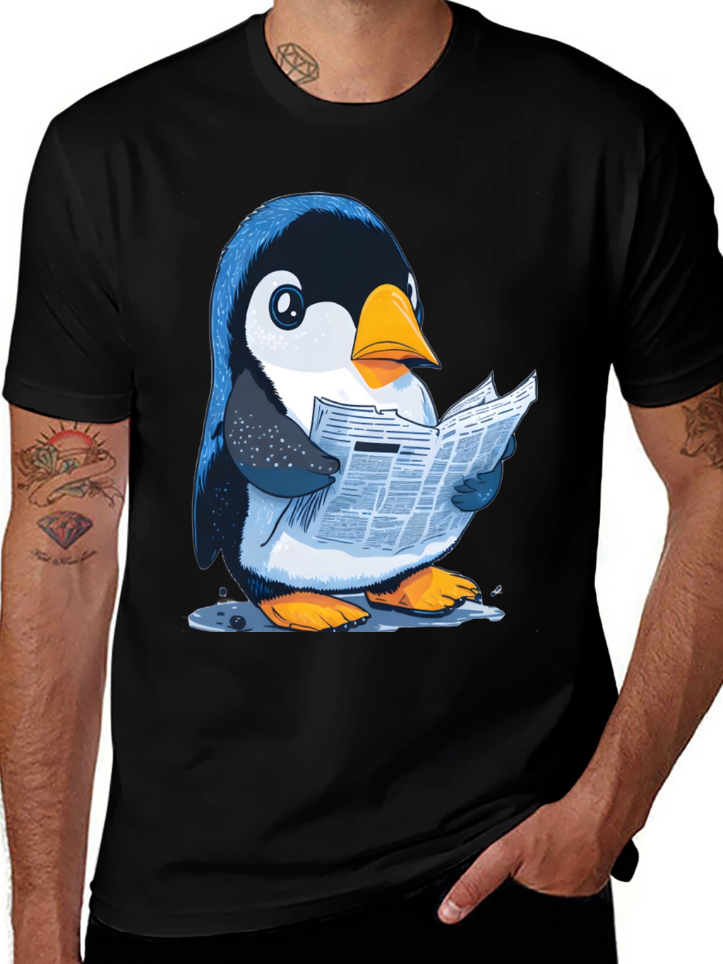 Penguin Reading News T-Shirt