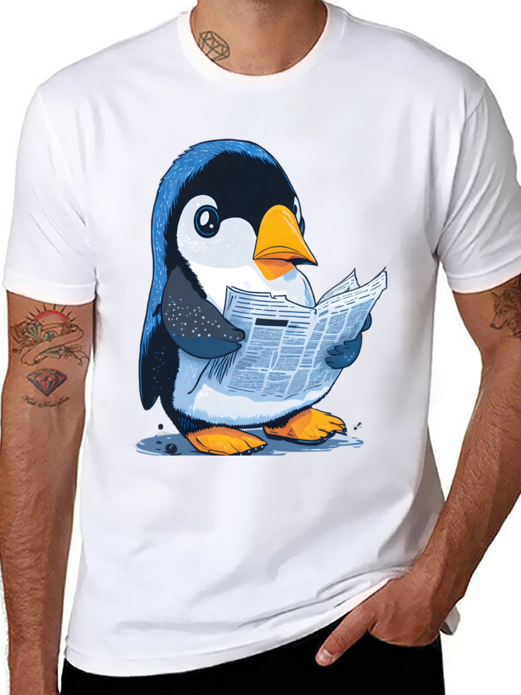 Penguin Reading News T-Shirt