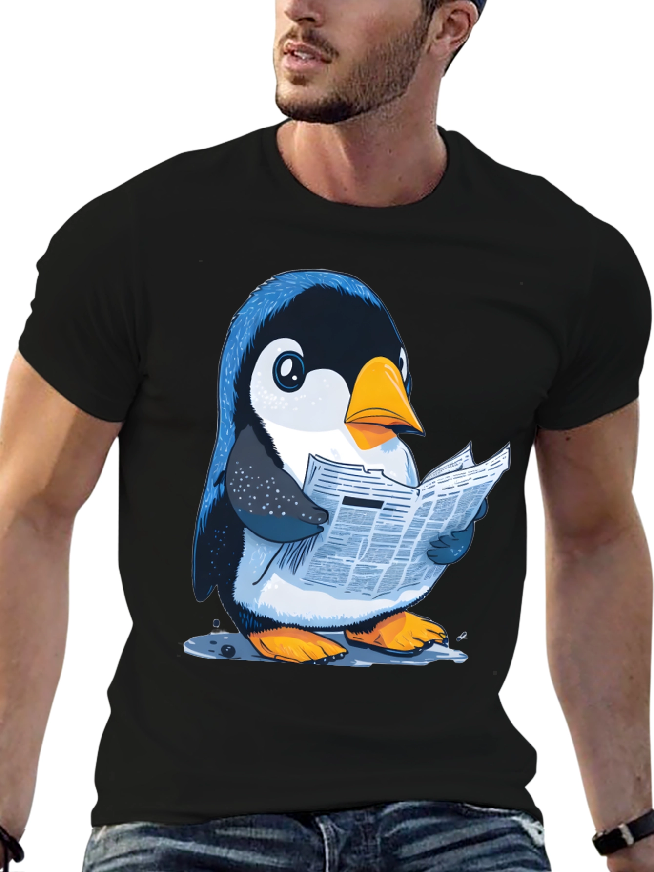 Penguin Reading News T-Shirt