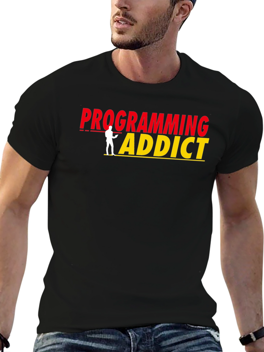 Programming Addict T-Shirt - Funny Coder Tee