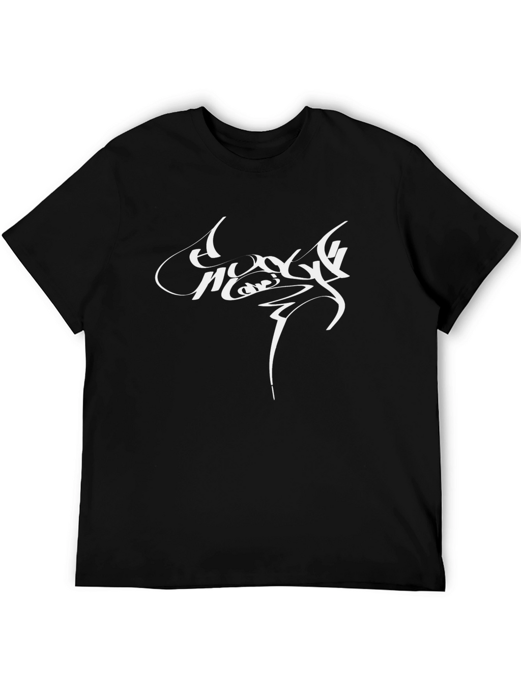 Unique Graphic Black T-Shirt