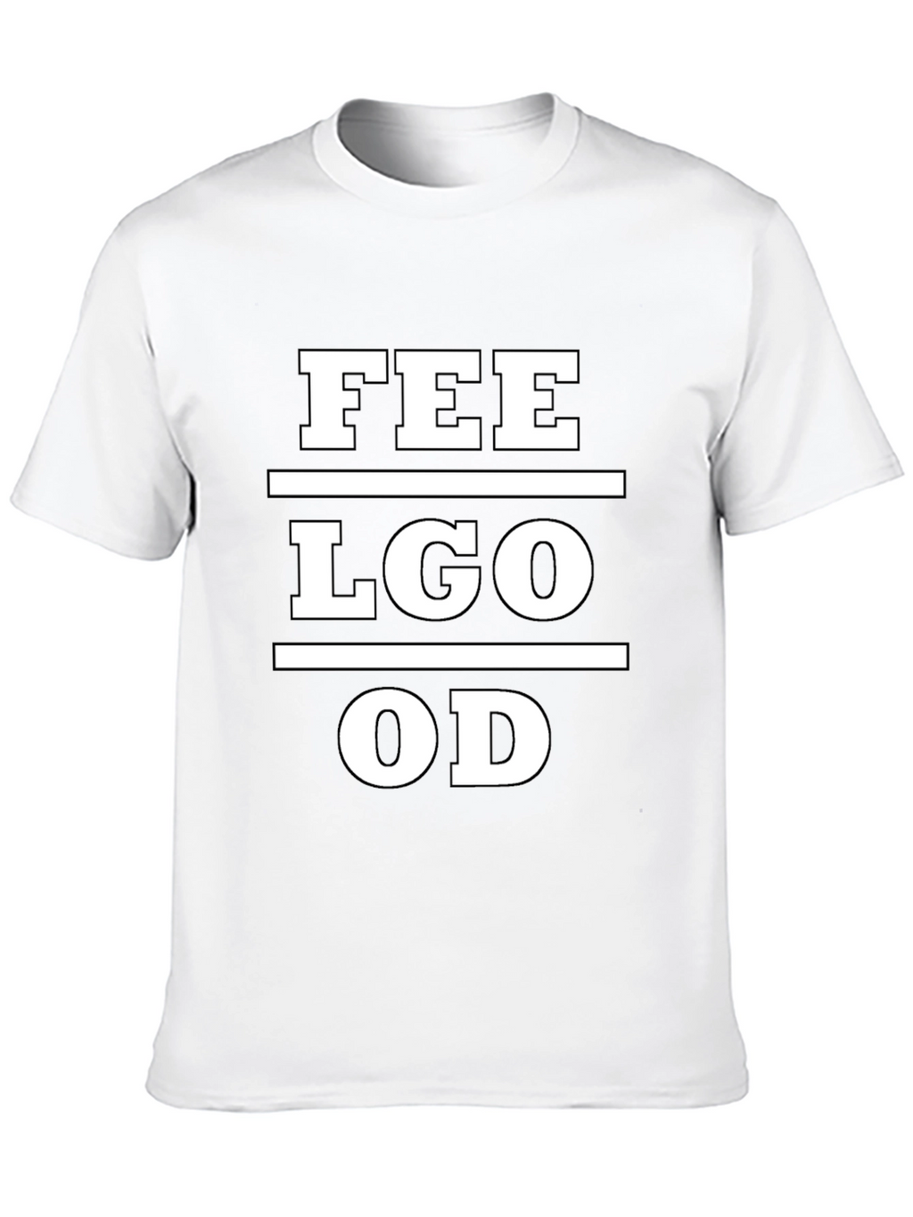 Feel Good Tee - Black Cotton Graphic T-Shirt