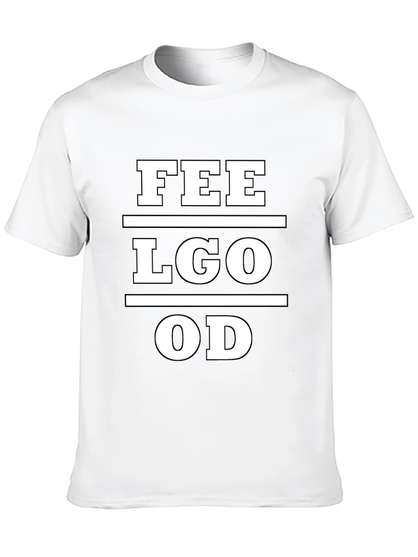Feel Good Tee - Black Cotton Graphic T-Shirt