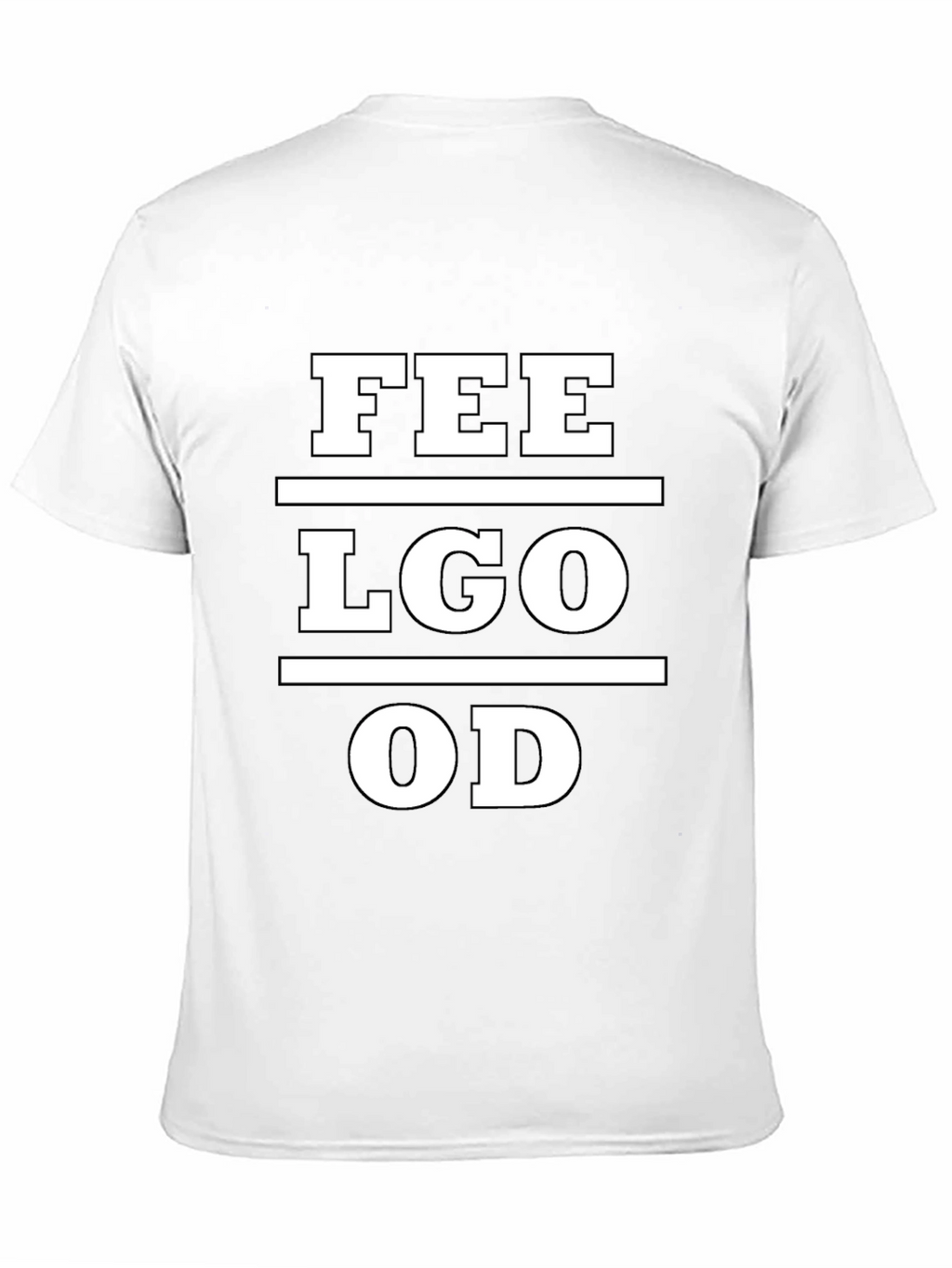 Feel Good Tee - Black Cotton Graphic T-Shirt
