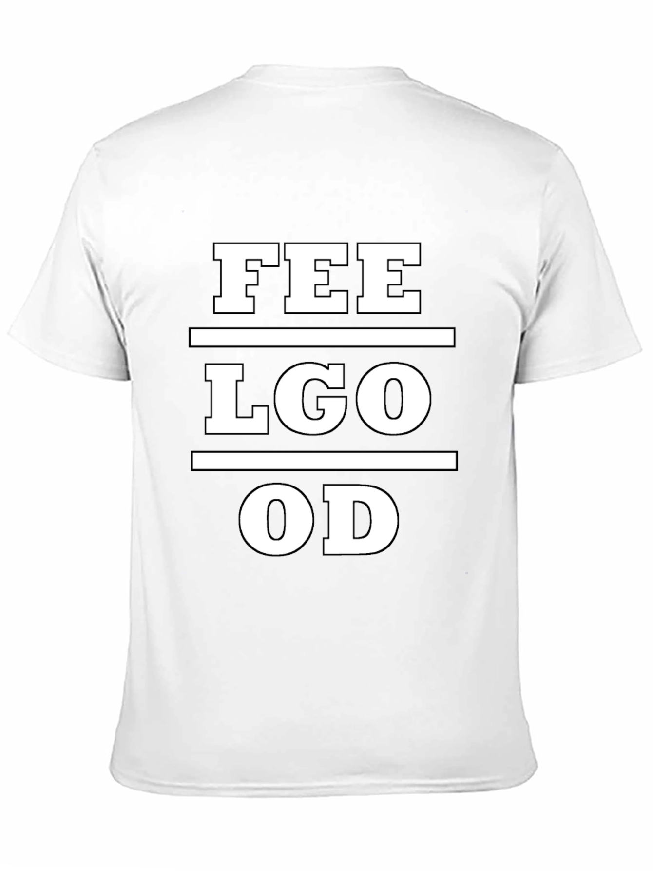Feel Good Tee - Black Cotton Graphic T-Shirt