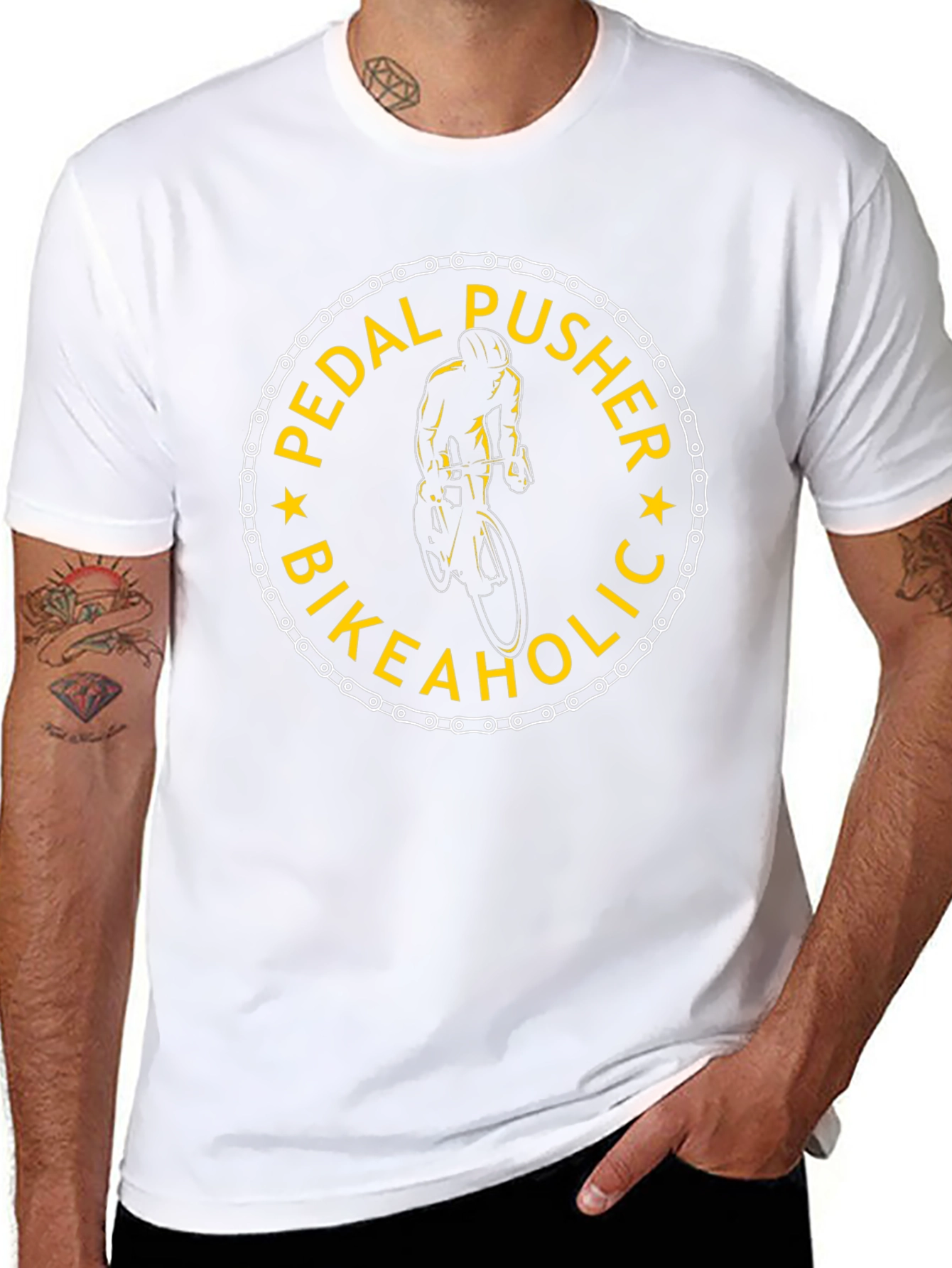 Pedal Pusher Bikeaholic T-Shirt