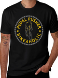 Pedal Pusher Bikeaholic T-Shirt