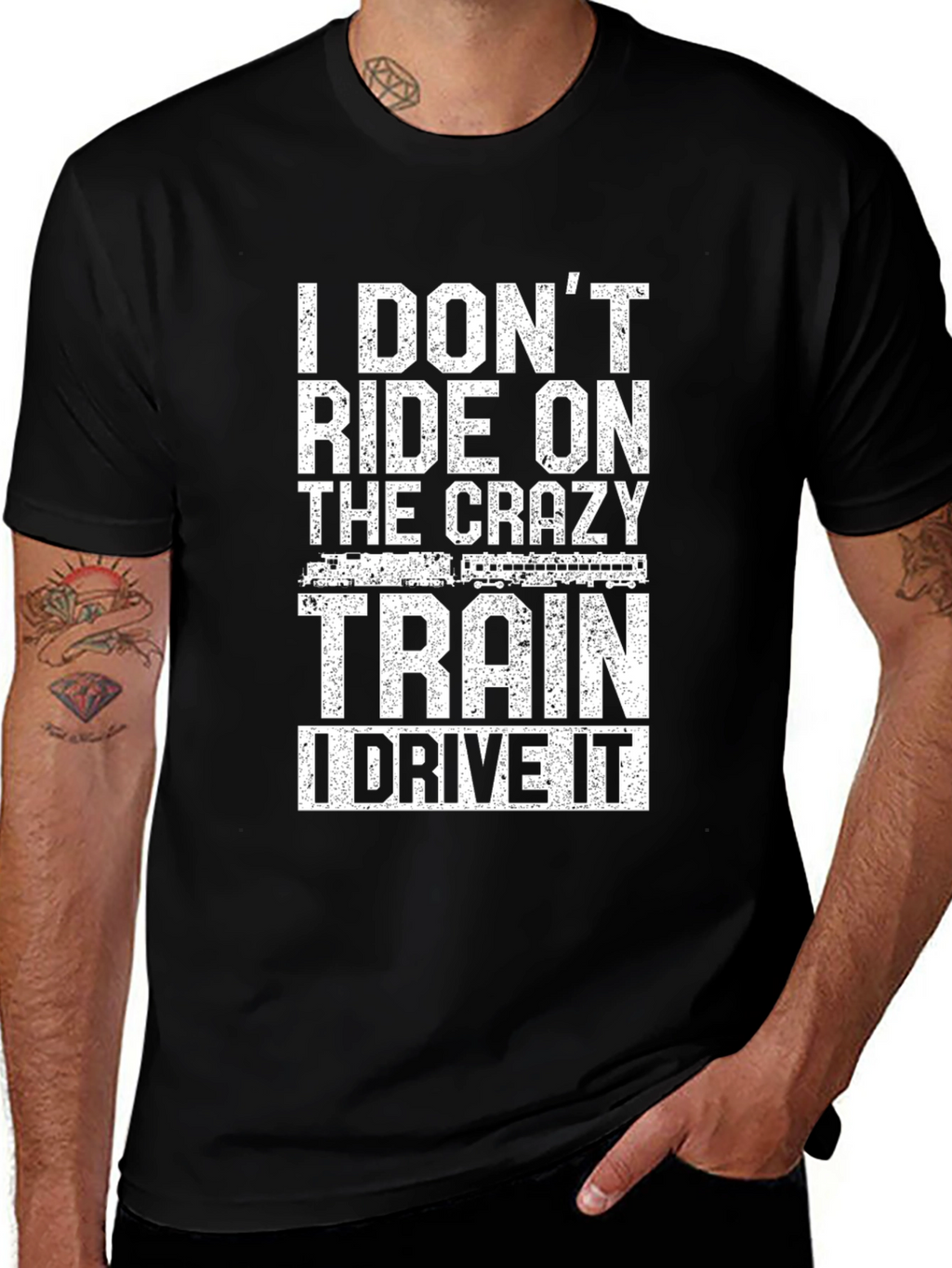 I Drive The Crazy Train T-Shirt