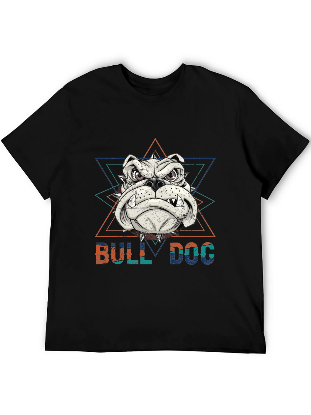 Bulldog Graphic Tee | Black T-Shirt