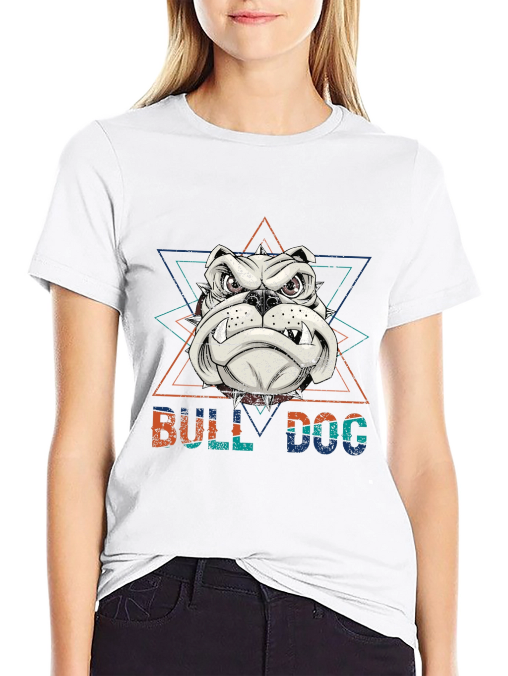 Bulldog Graphic Tee | Black T-Shirt