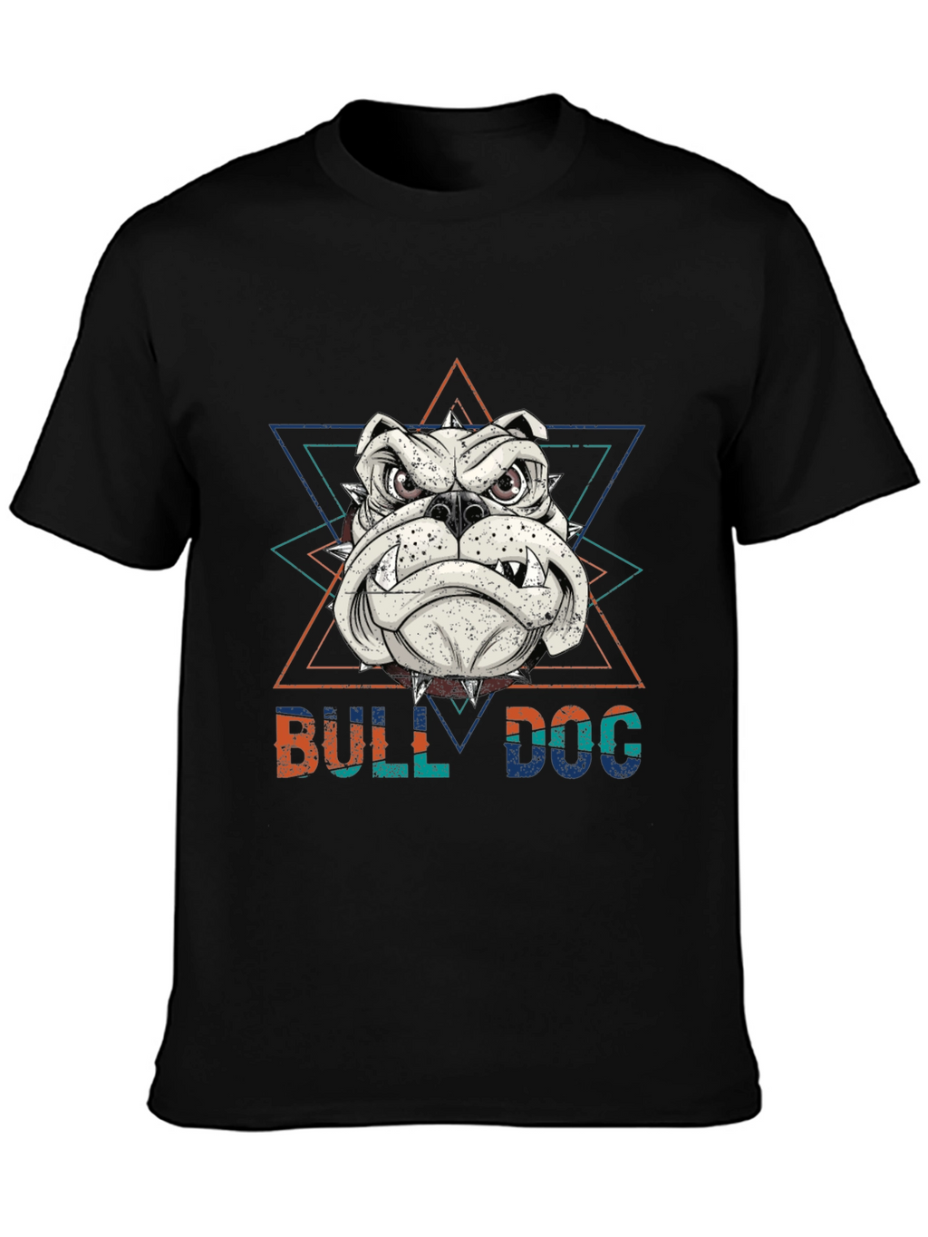 Bulldog Graphic Tee | Black T-Shirt