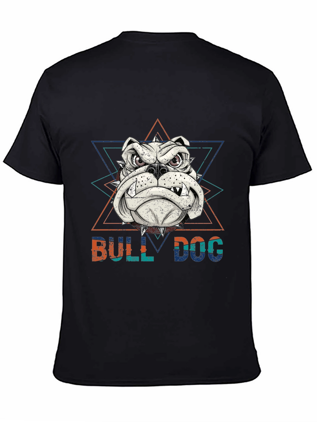 Bulldog Graphic Tee | Black T-Shirt