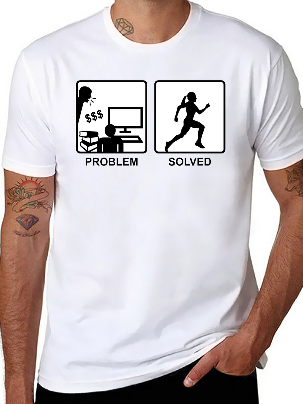 Problem Solved Running T-Shirt