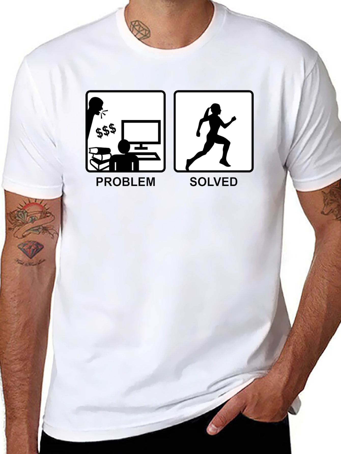 Problem Solved Running T-Shirt