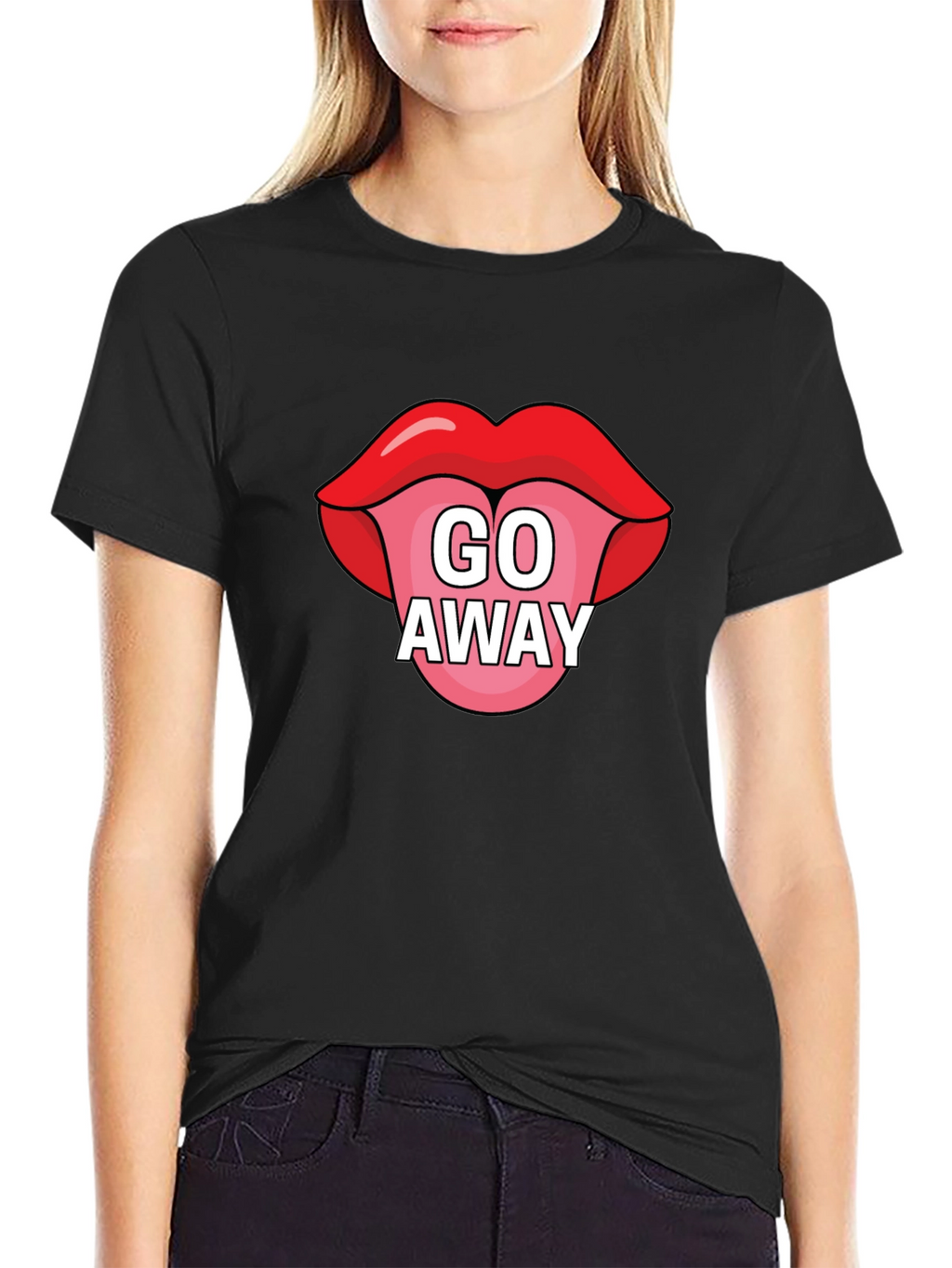 Go Away Graphic T-Shirt