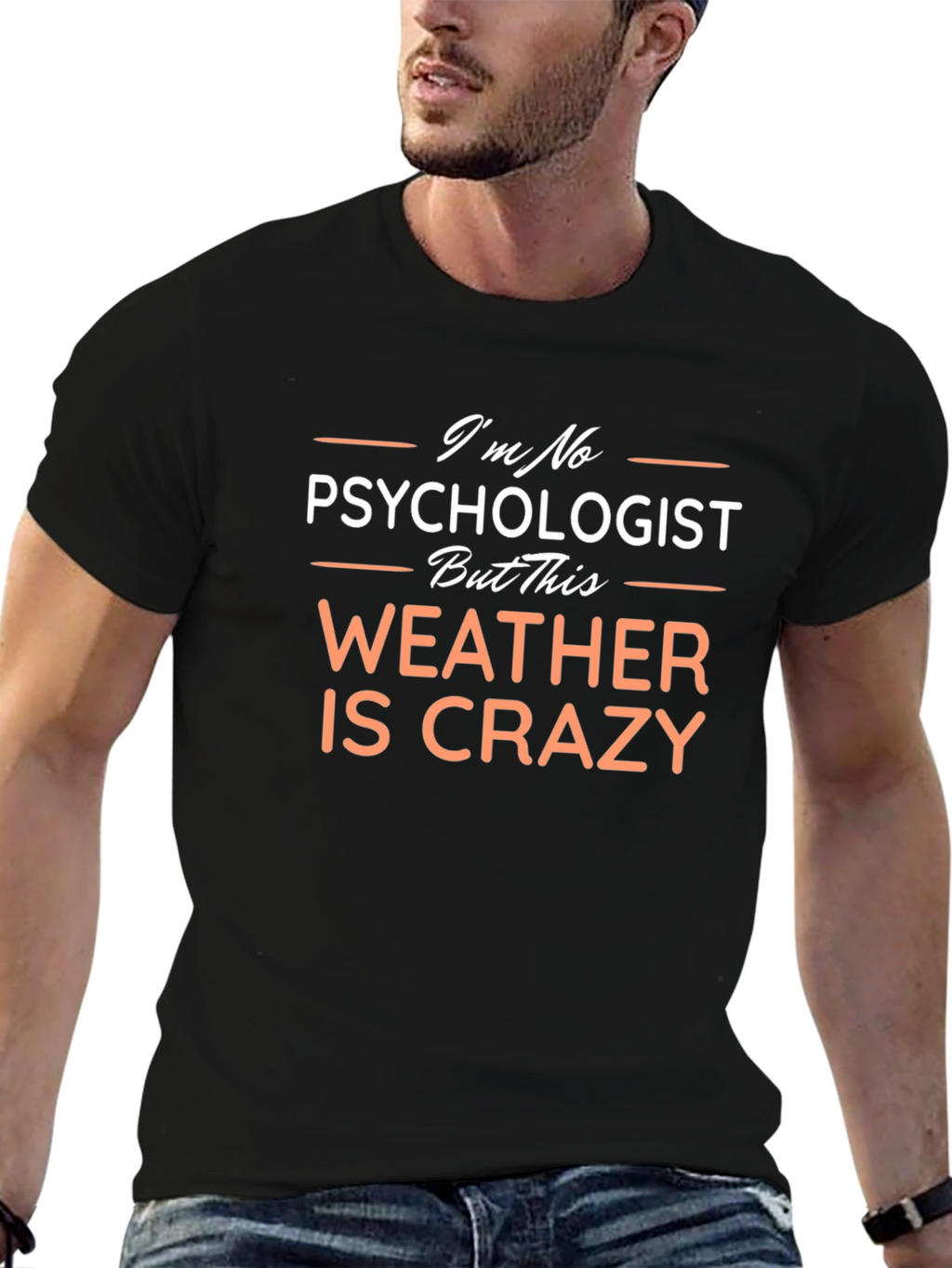 Funny Weather Statement Graphic Tee