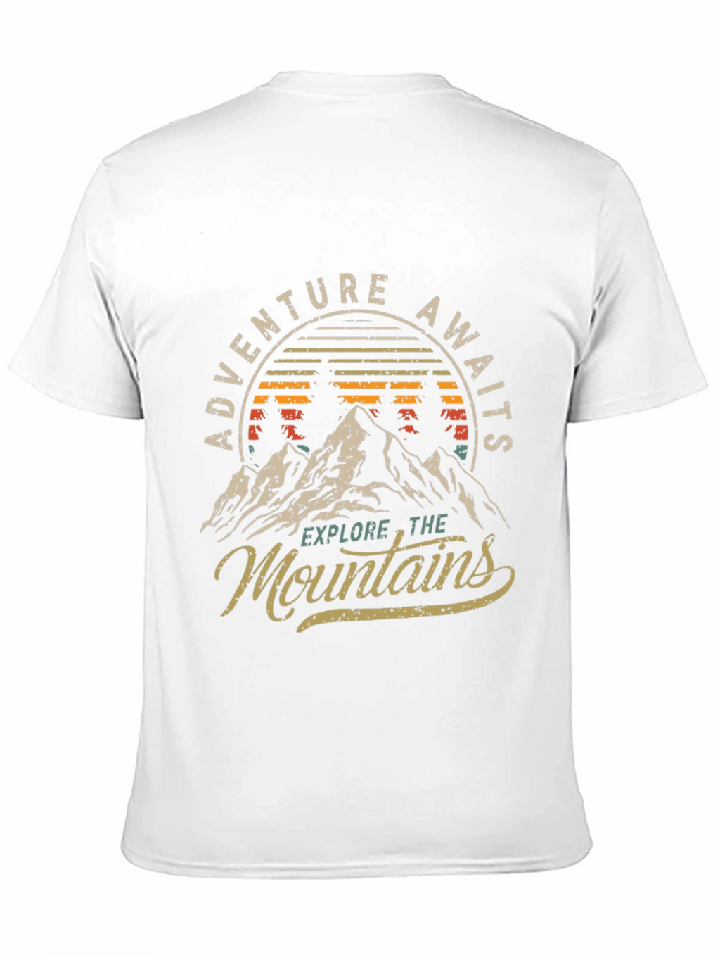Adventure Awaits Mountain Graphic Tee