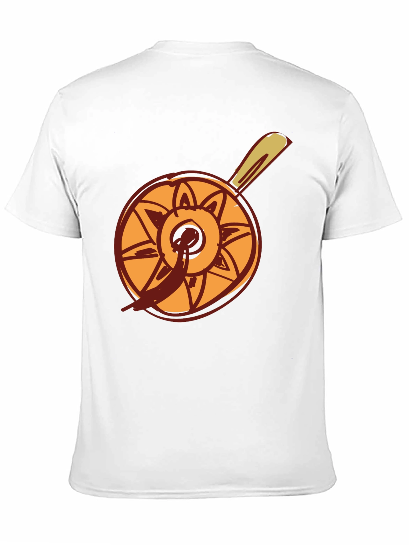 Chefs Whimsical Pan Graphic Tee - Quirky Black T-Shirt