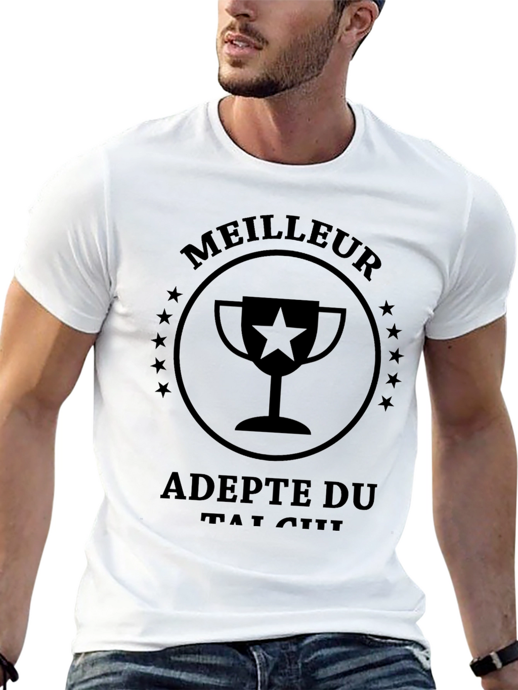 Meilleur Adepte Du Tai Chi Black T-Shirt