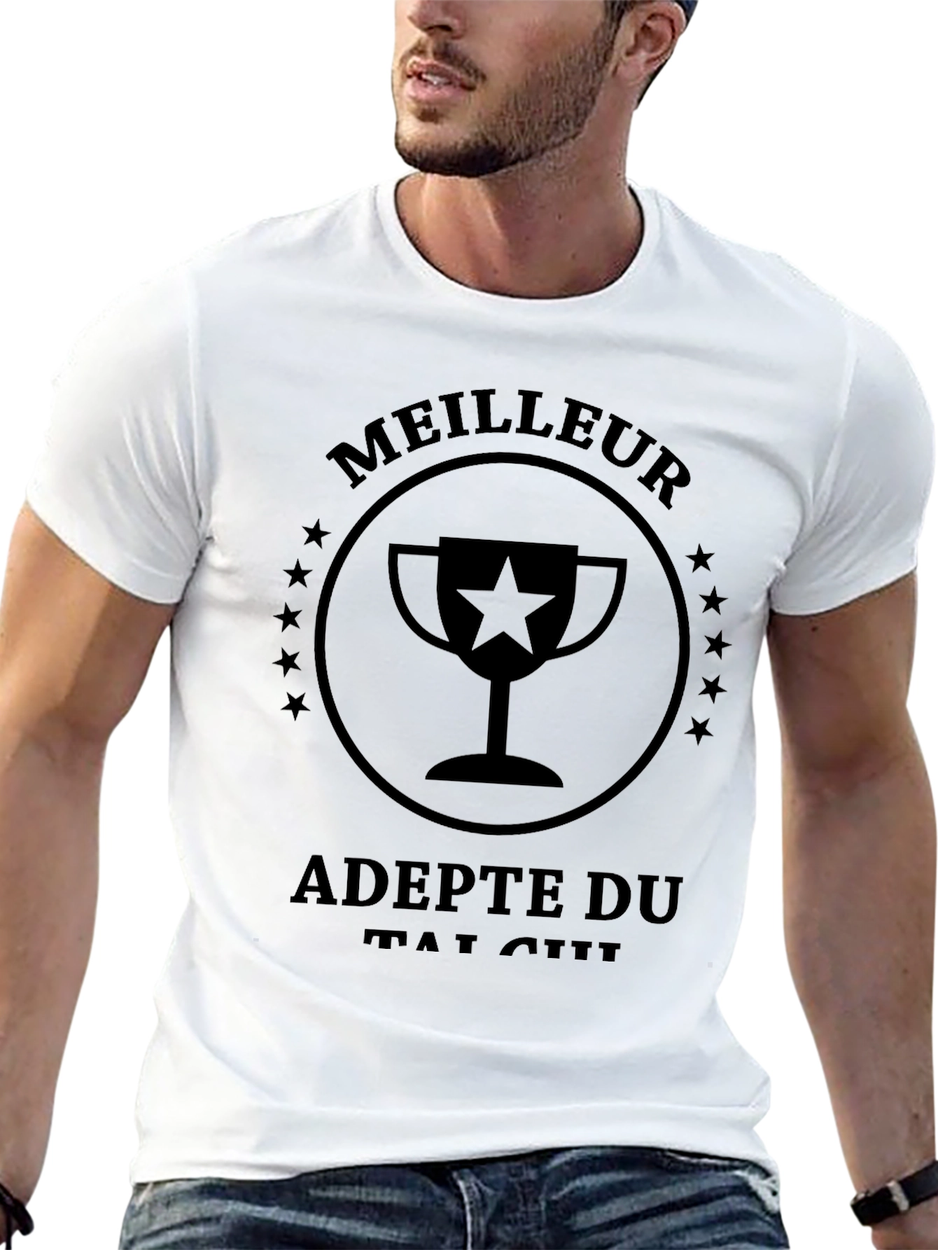 Meilleur Adepte Du Tai Chi Black T-Shirt