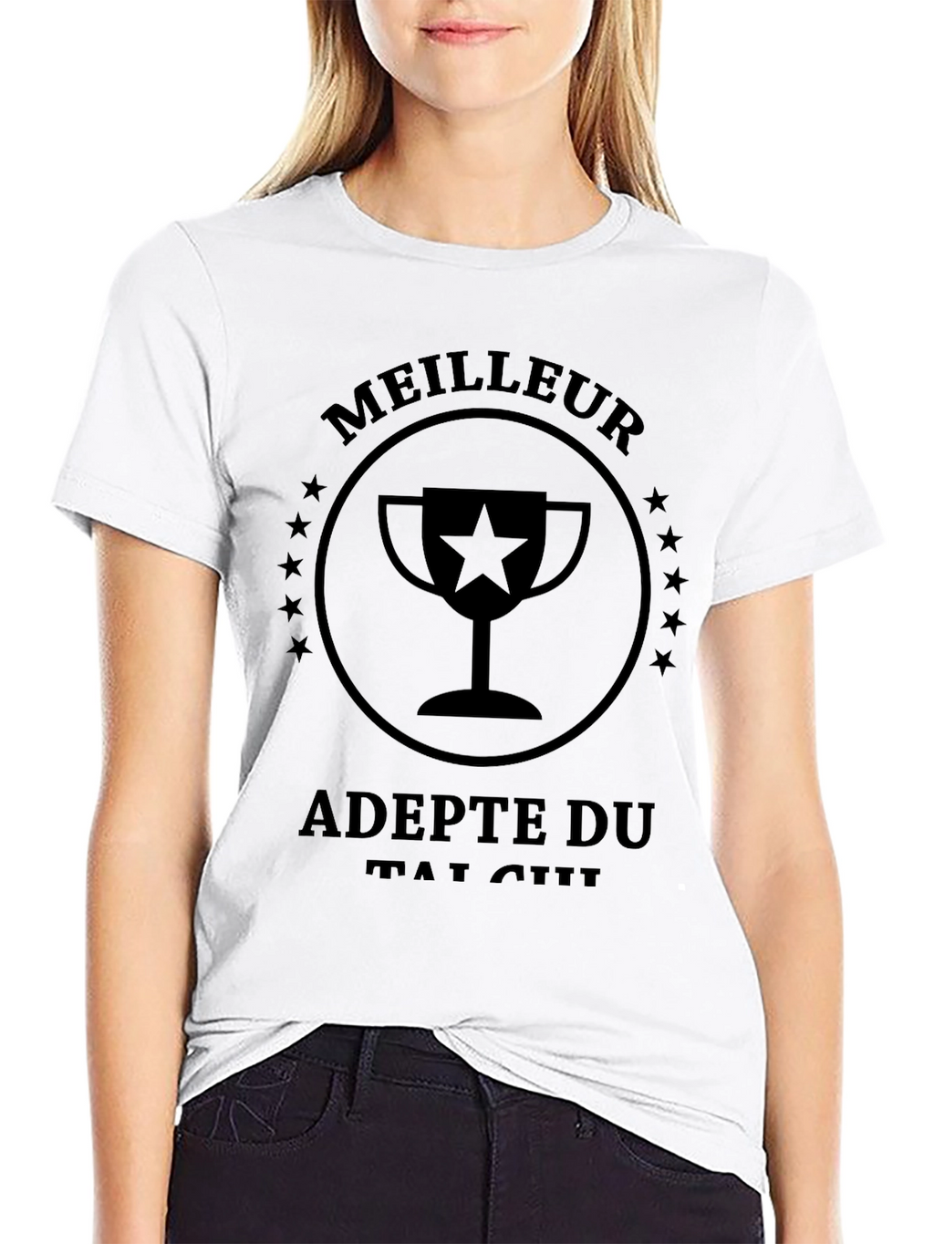 Meilleur Adepte Du Tai Chi Black T-Shirt
