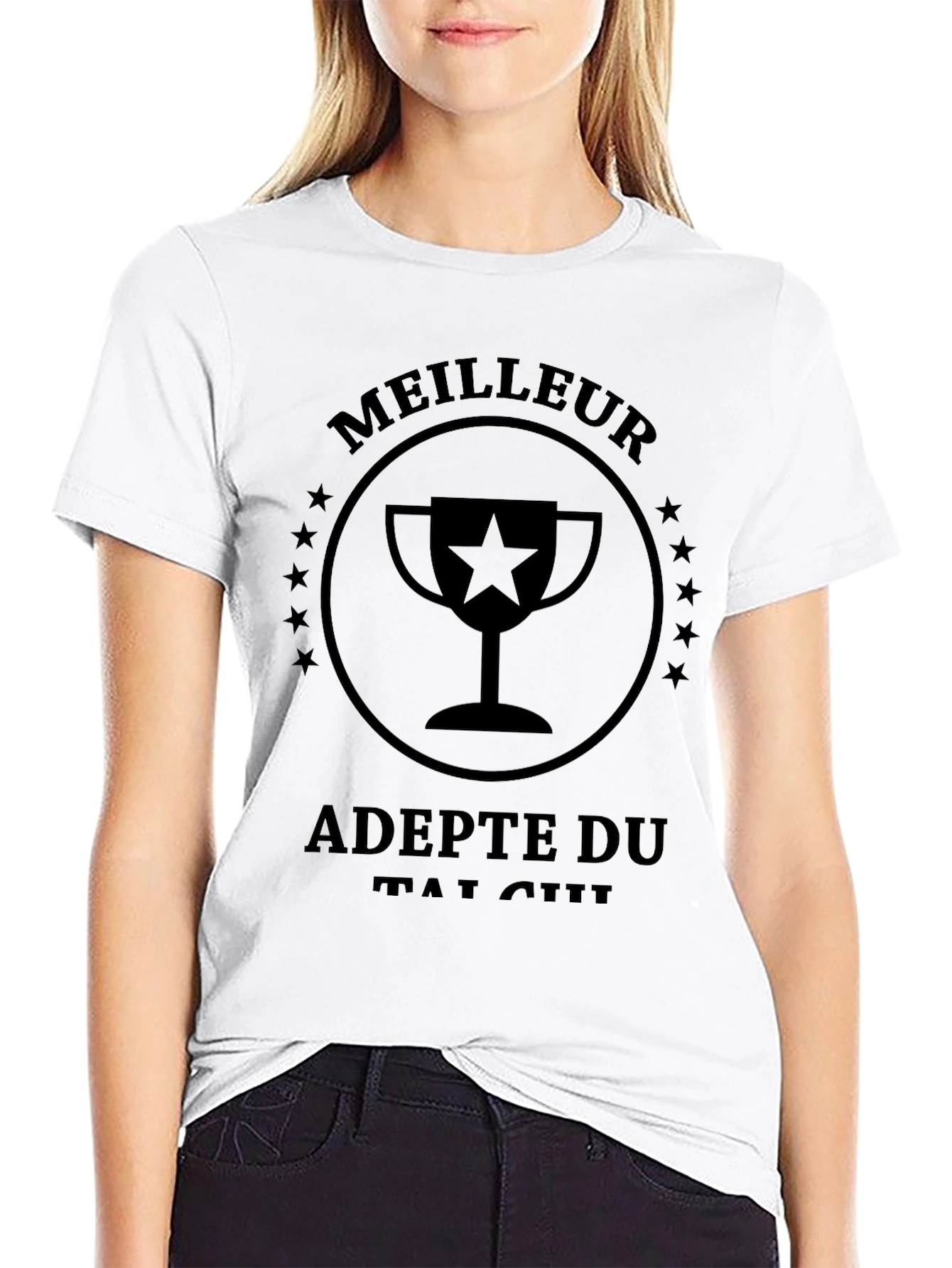 Meilleur Adepte Du Tai Chi Black T-Shirt