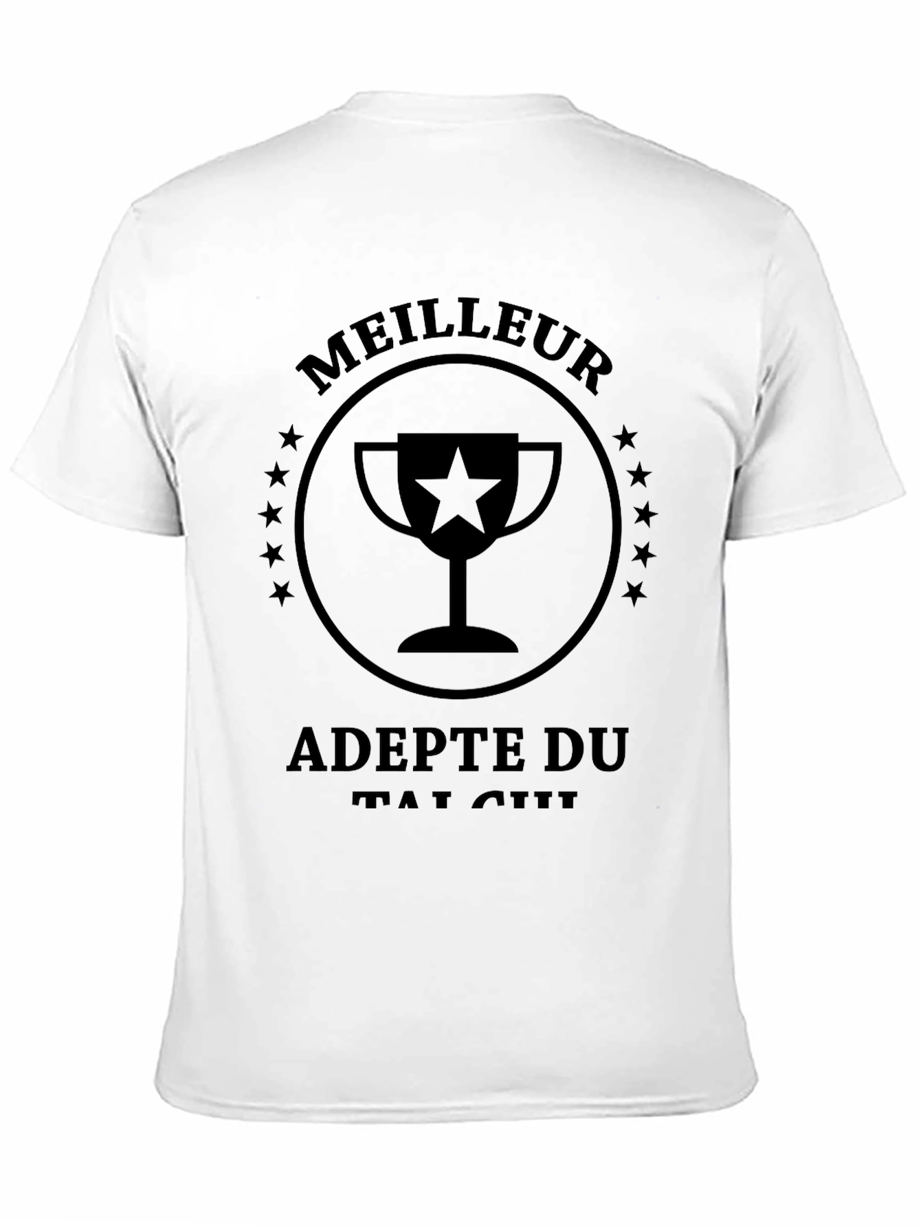 Meilleur Adepte Du Tai Chi Black T-Shirt