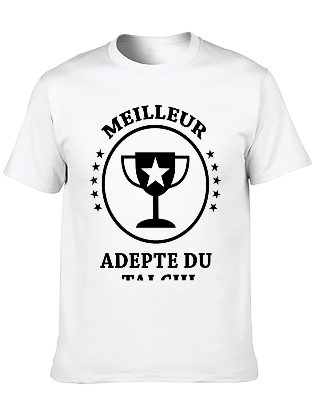 Meilleur Adepte Du Tai Chi Black T-Shirt