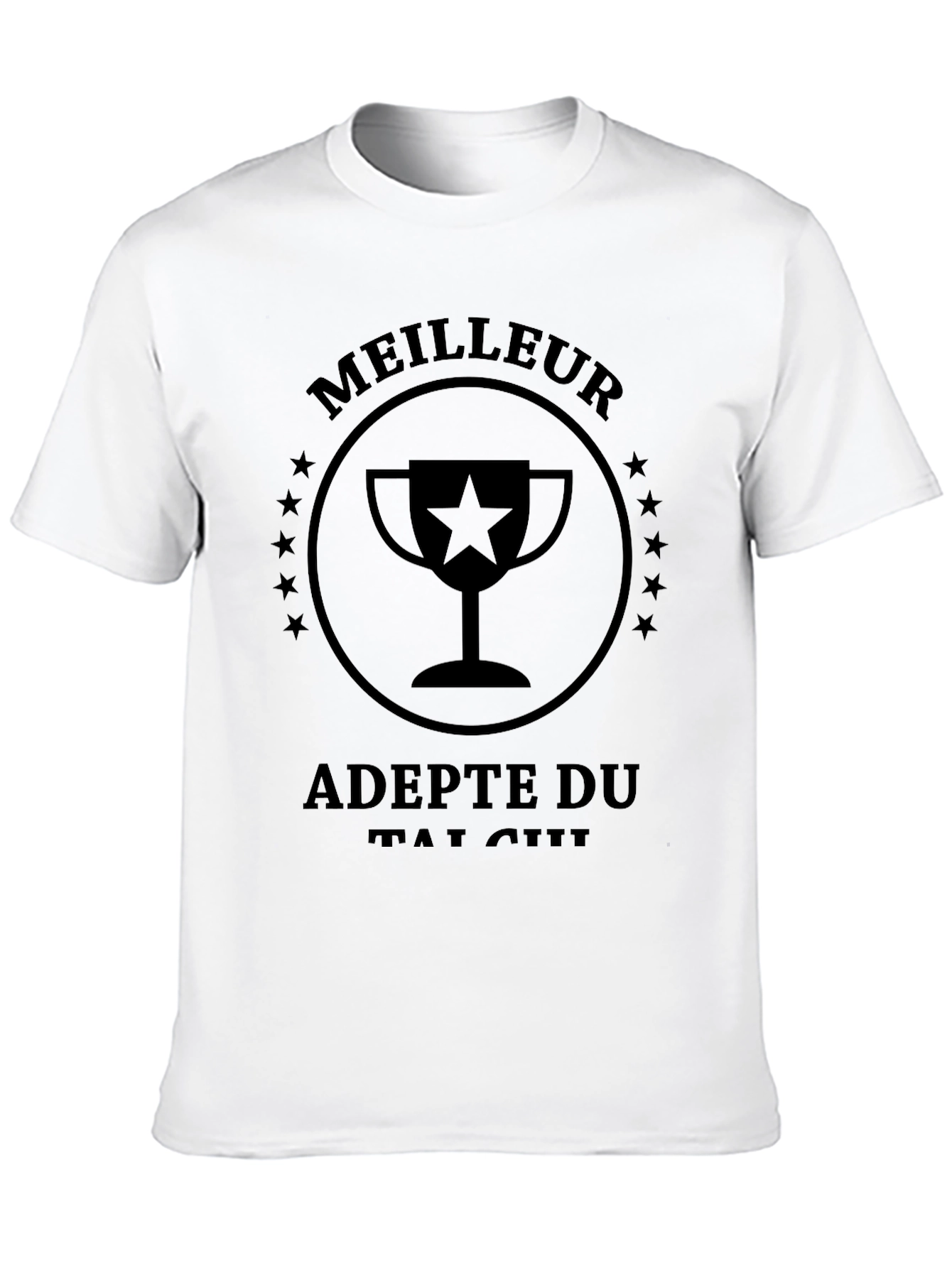 Meilleur Adepte Du Tai Chi Black T-Shirt