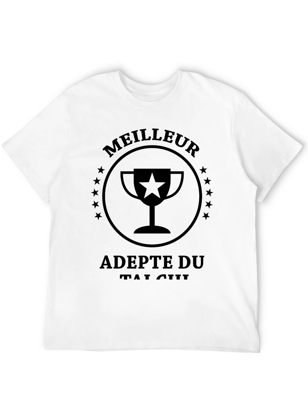 Meilleur Adepte Du Tai Chi Black T-Shirt
