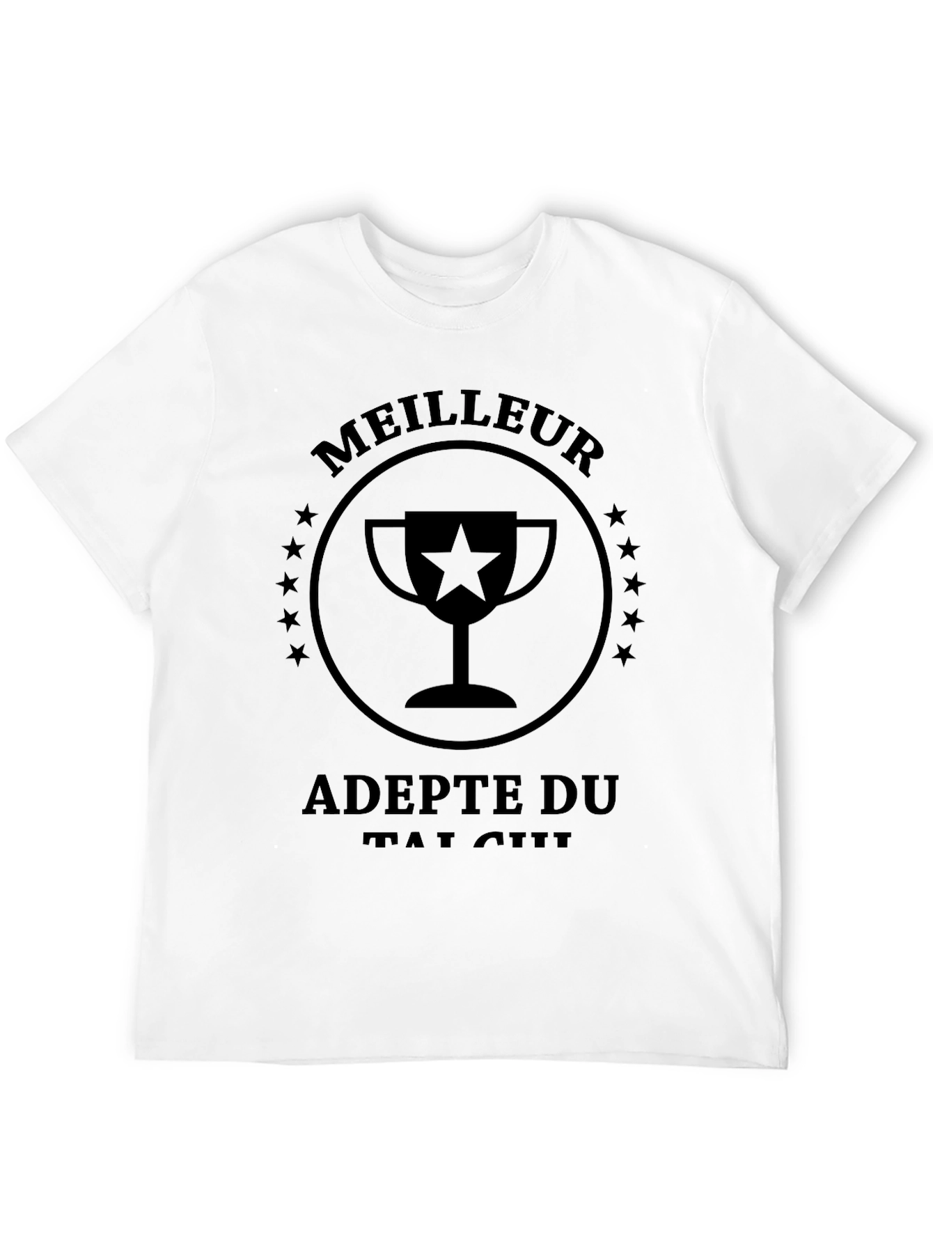 Meilleur Adepte Du Tai Chi Black T-Shirt