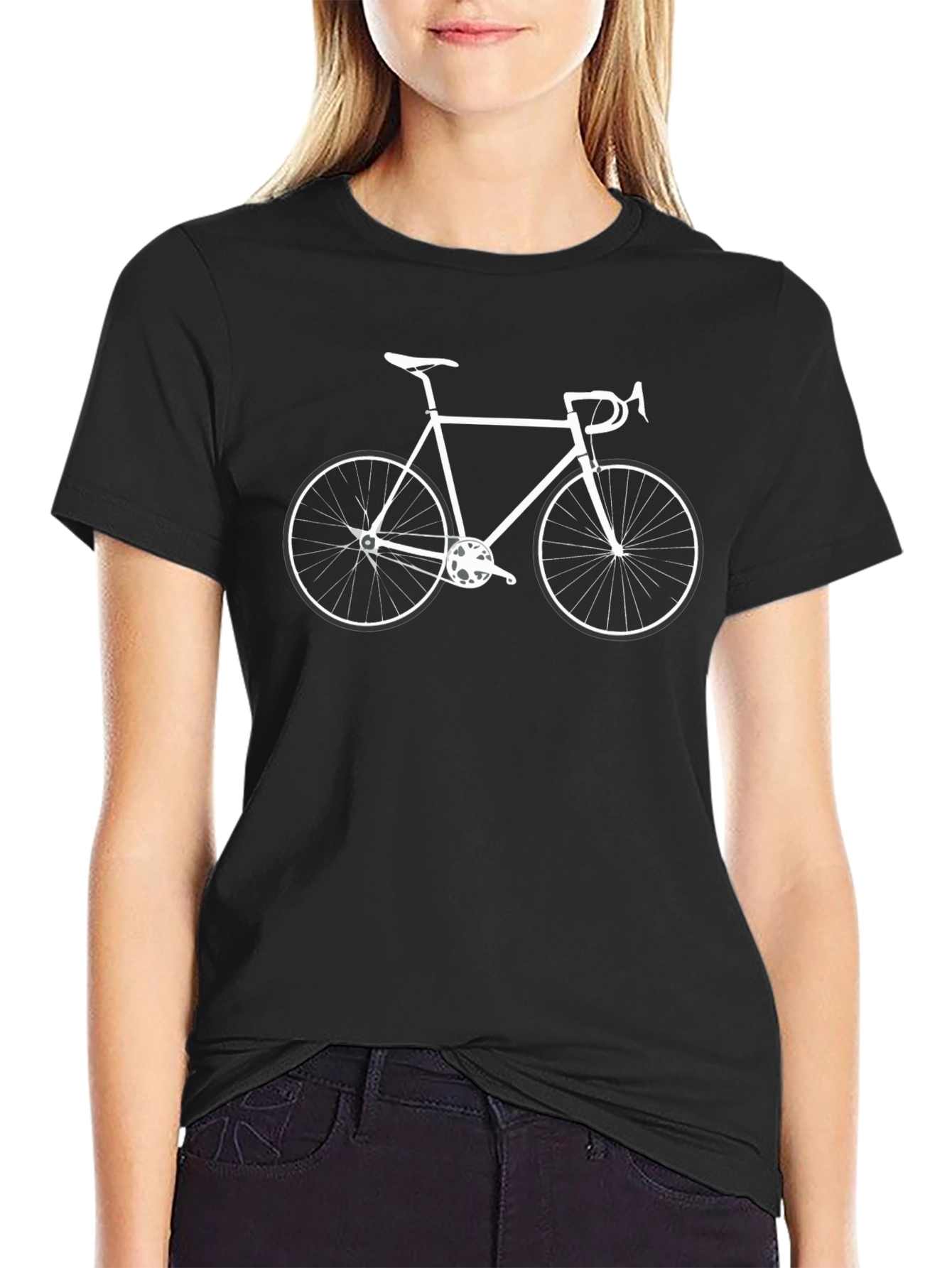 Classic Bicycle Graphic Tee - Stylish & Comfortable