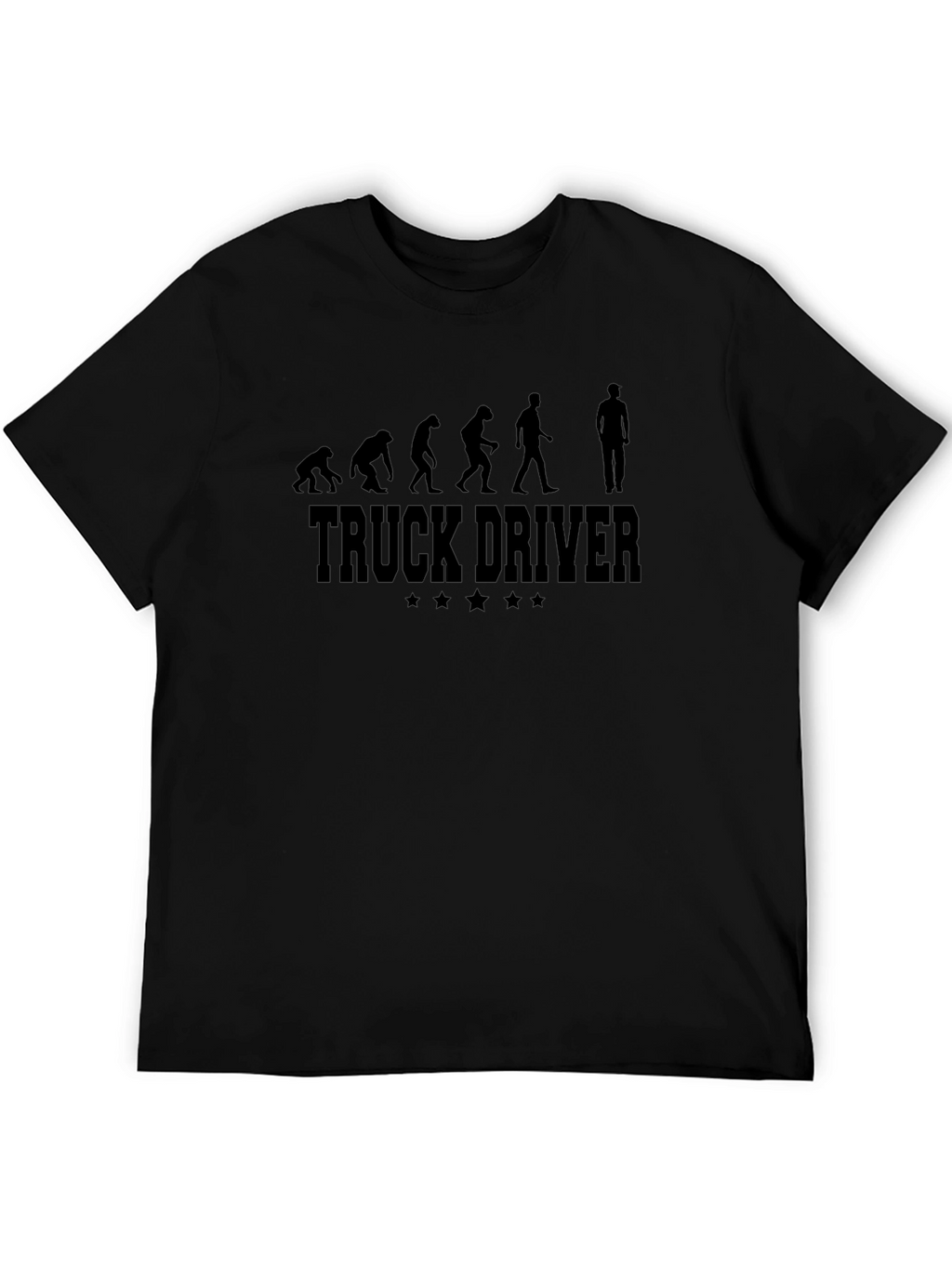 Truck Driver Evolution Graphic T-Shirt