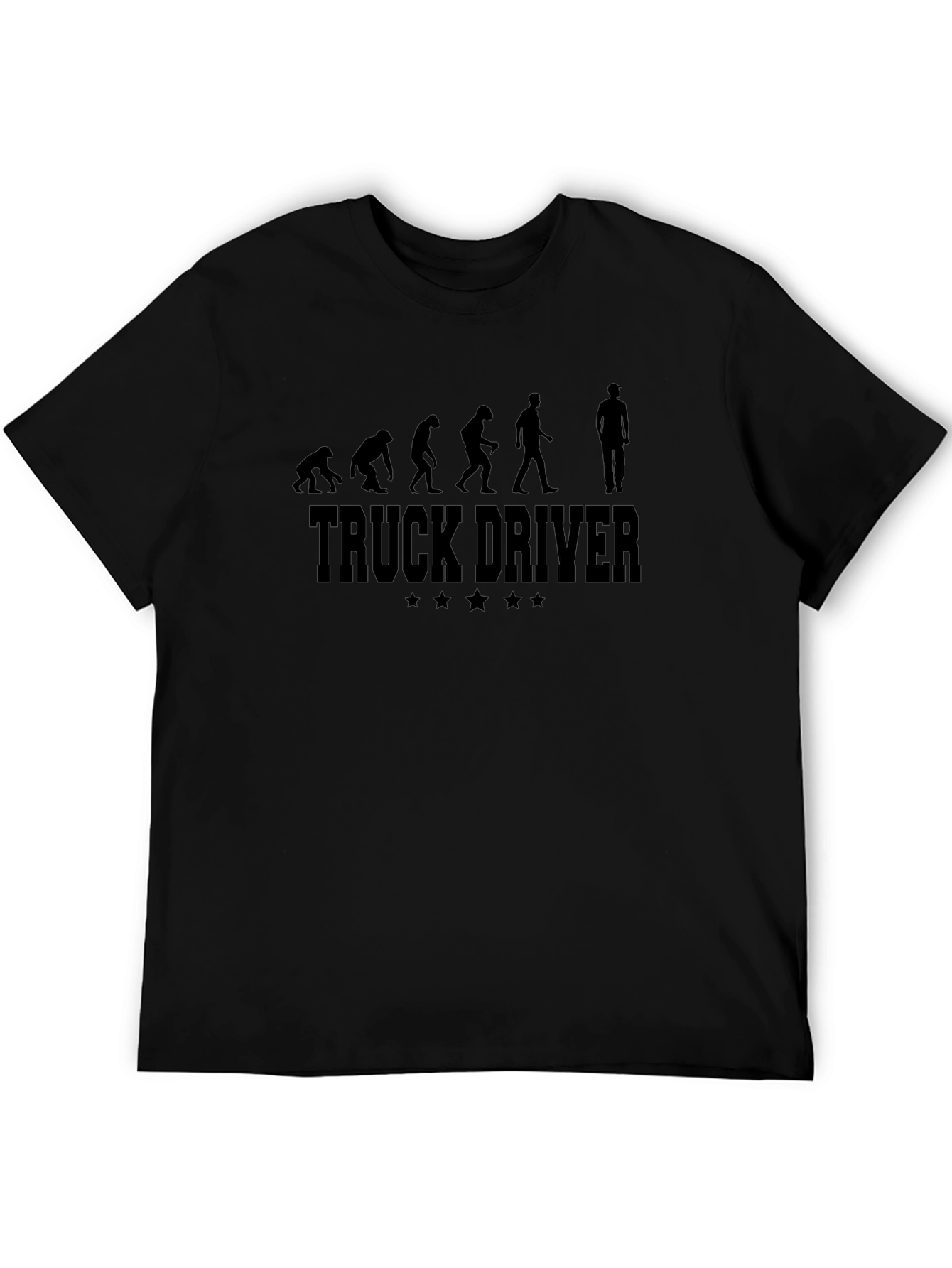 Truck Driver Evolution Graphic T-Shirt