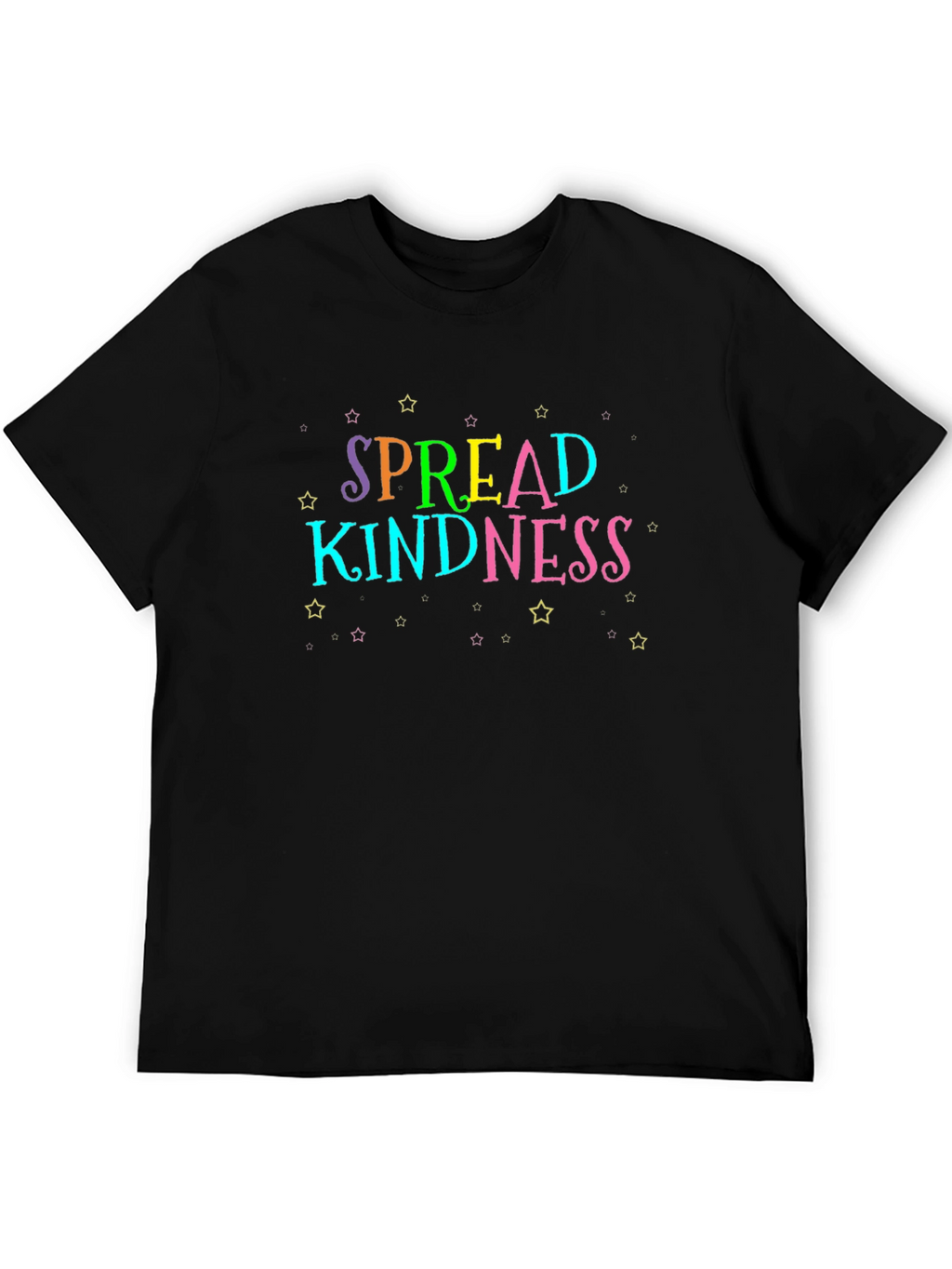Spread Kindness Black Graphic Tee