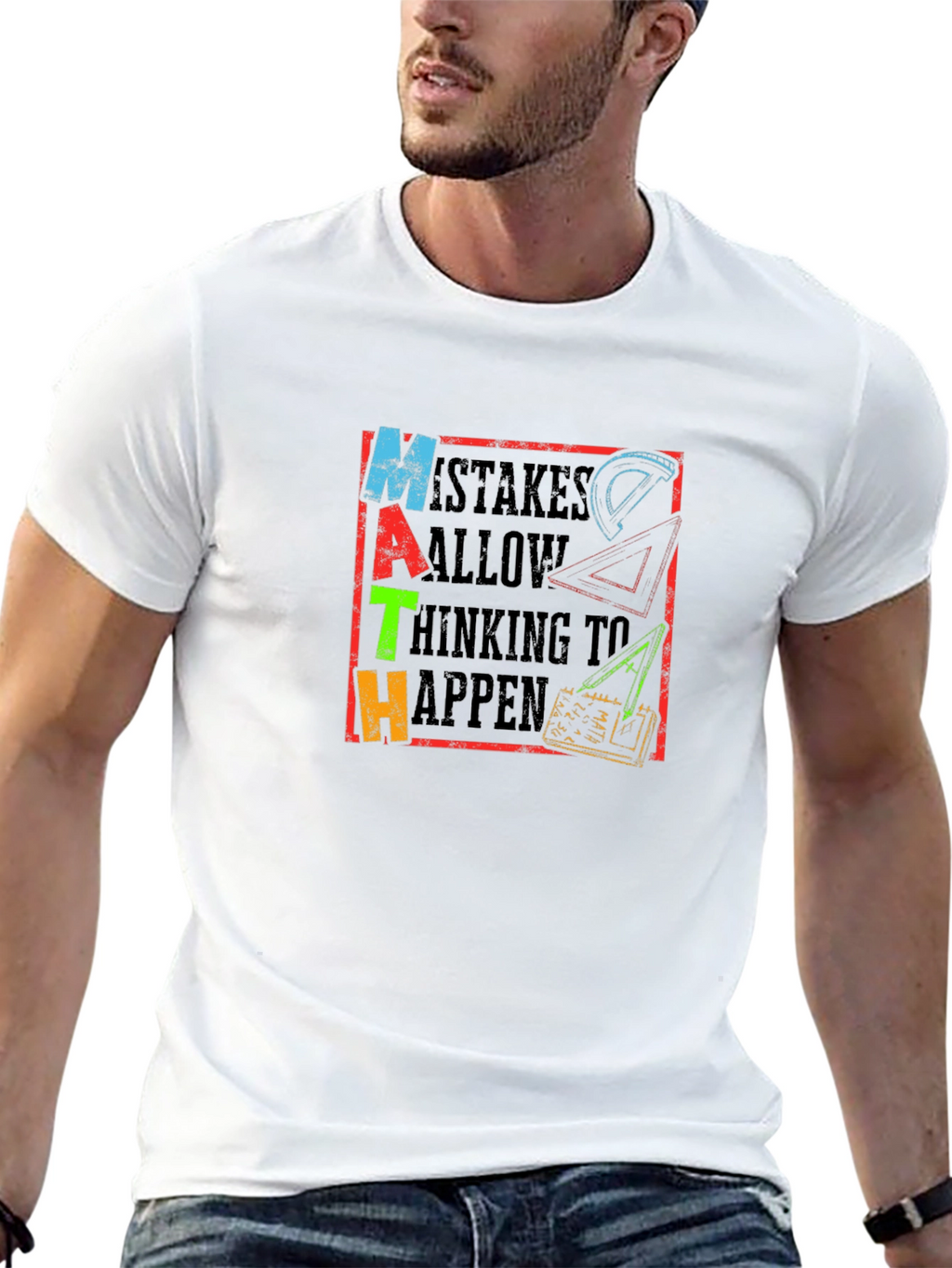 Math Mistakes Allow Thinking to Happen T-Shirt
