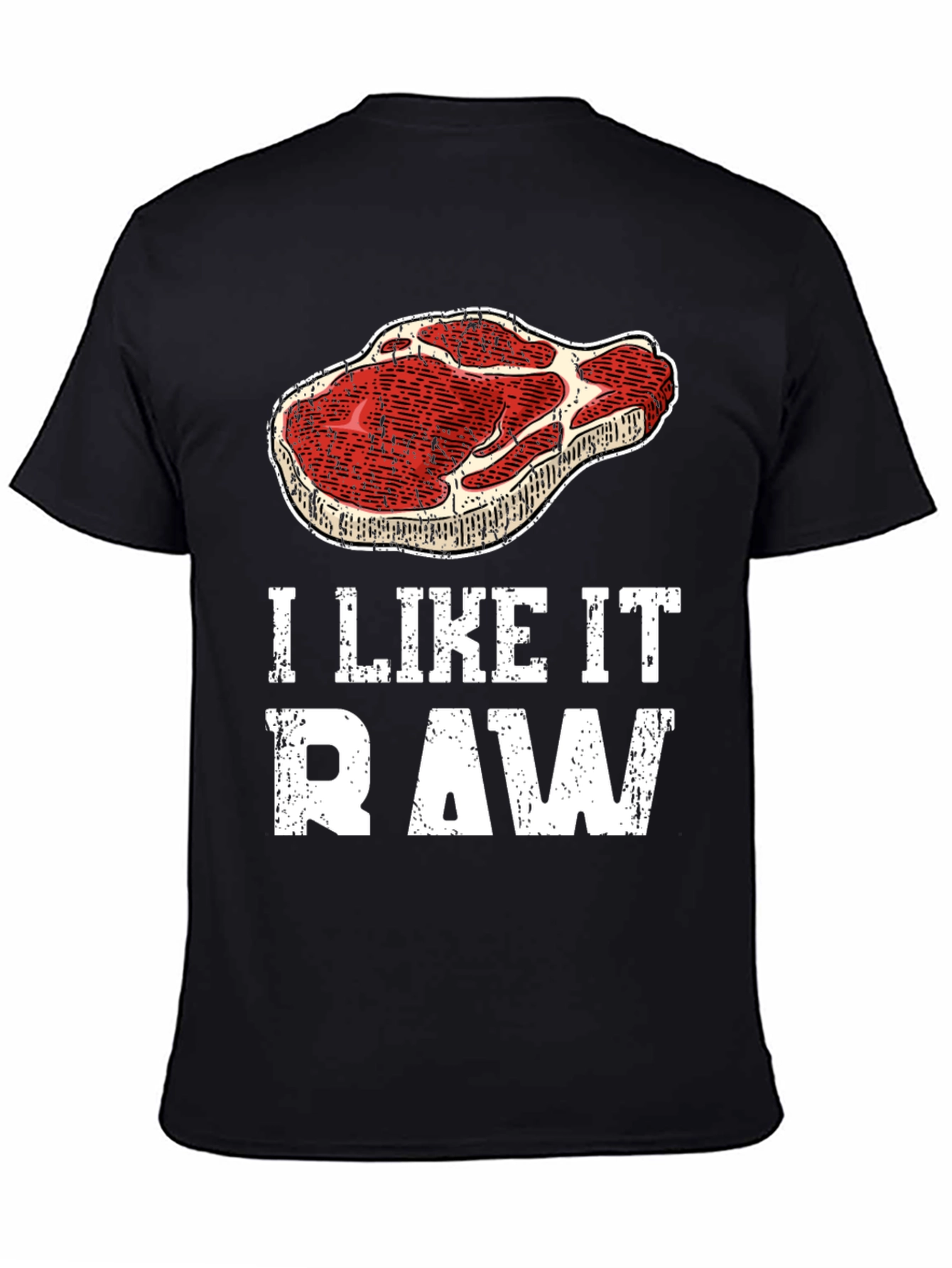 I Like It Raw Graphic Tee
