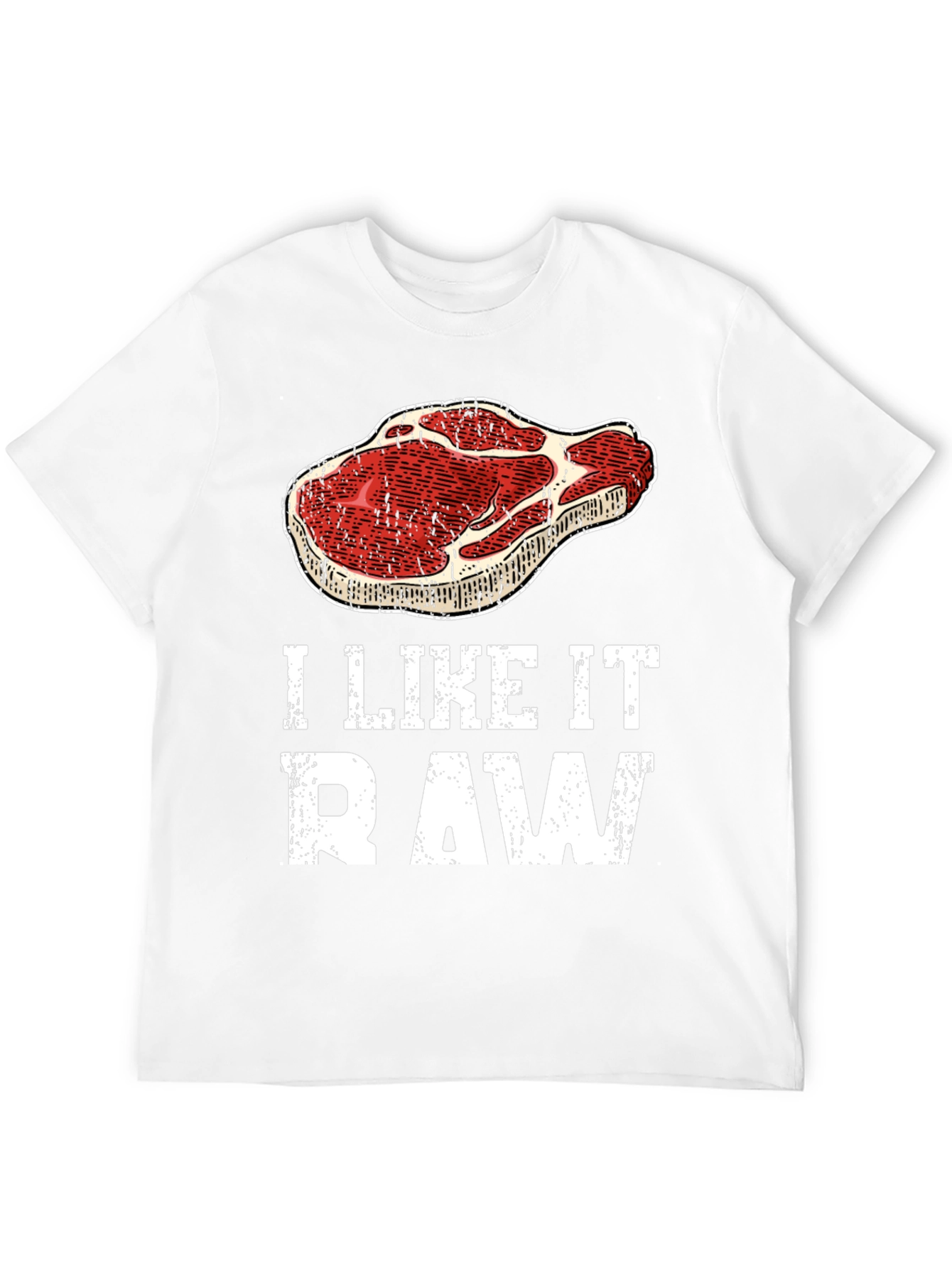 I Like It Raw Graphic Tee